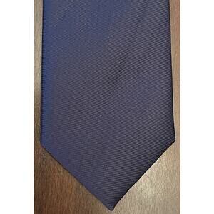 Express Blue 100% Polyester Men’s Neck Tie Made In China
